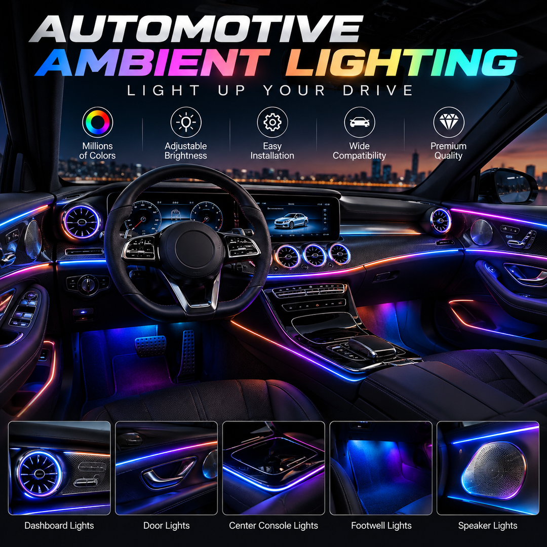 Automotive ambient lighting