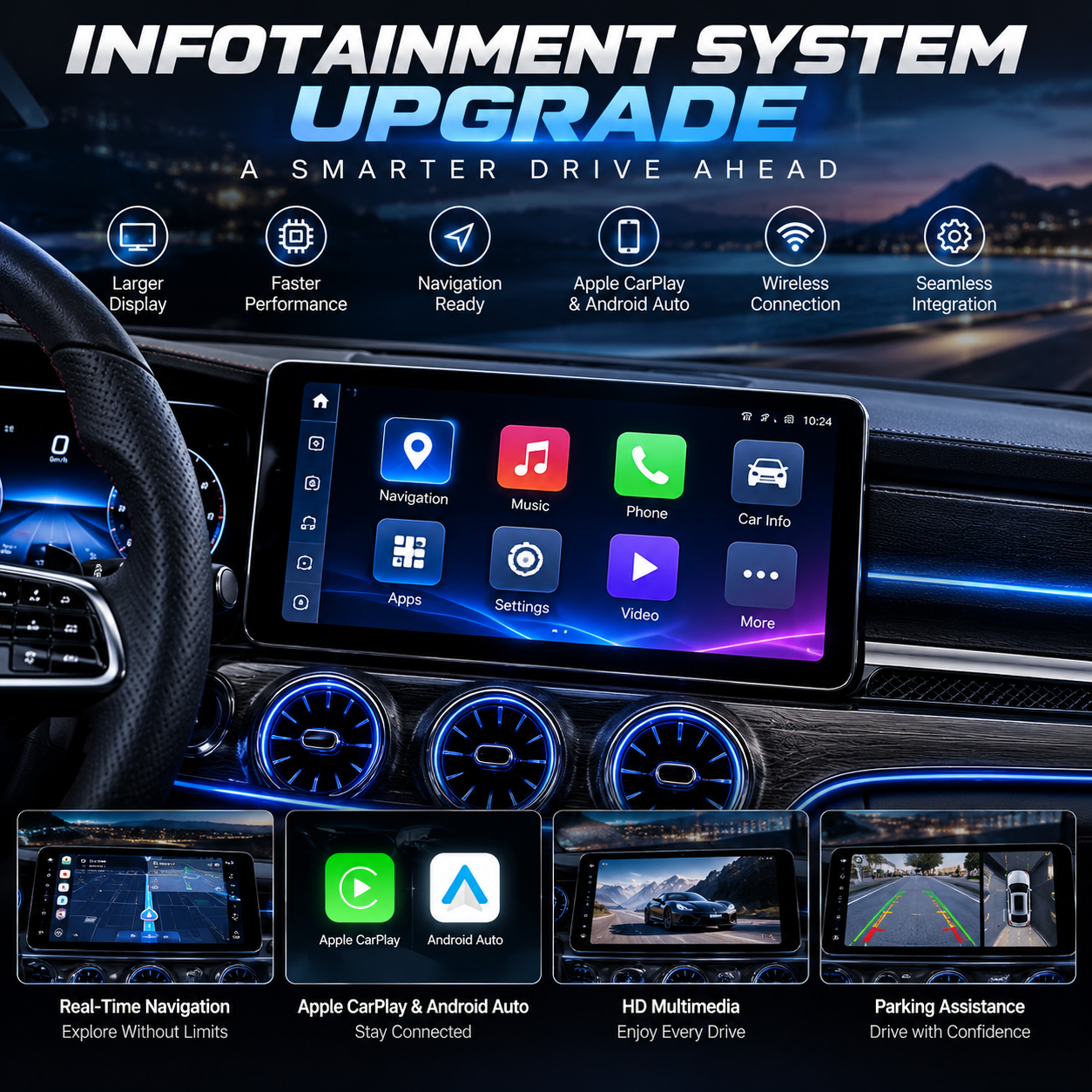 Control Upgrades Car central control upgrade – Zwwcar