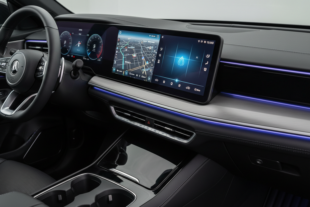 Car central control upgrade