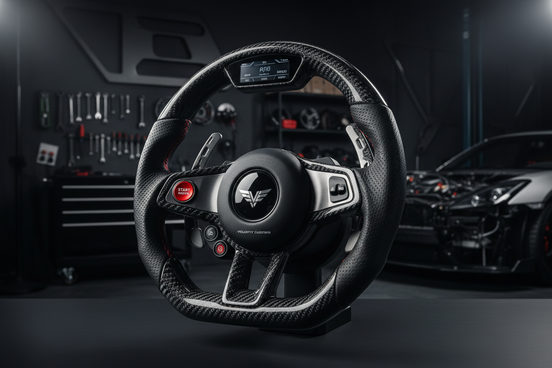 Car steering wheel modification and upgrade