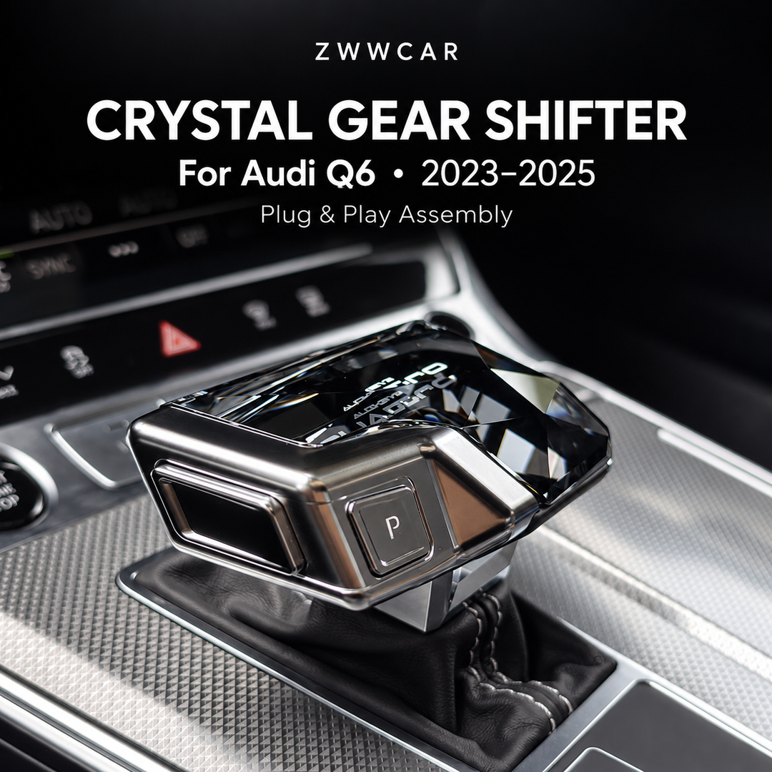 Audi Crystal Gear Shifter – Yacht-Style Gear Shift Lever