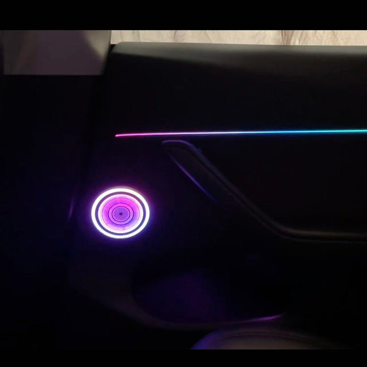 Tesla Model Y 2023-2024 LED Ambient Lighting Strip with Speaker Cover