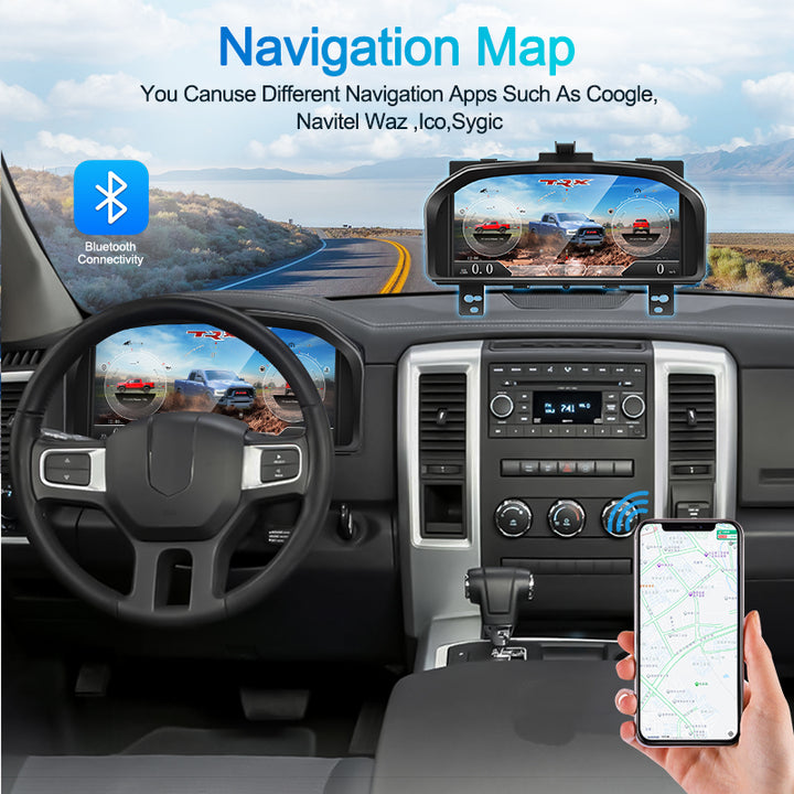 Dodge Ram (2008-2012) Digital Dashboard Upgrade
