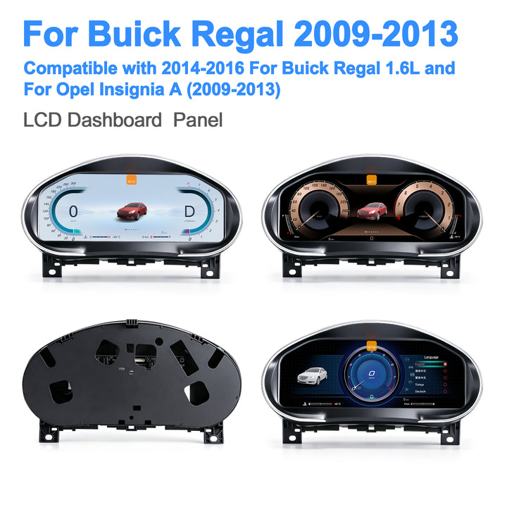LCD Instrument Cluster for 2009–2013 Buick Regal
