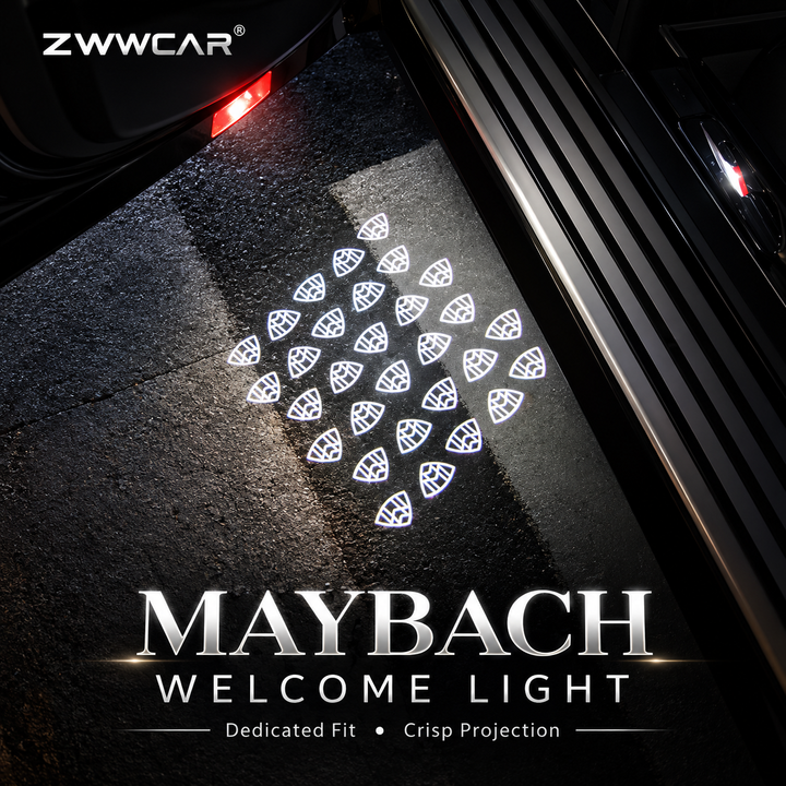 Mercedes-Maybach door welcome lights