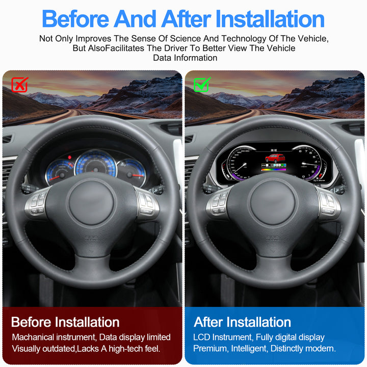 Subaru Forester (2008–2012) Dashboard