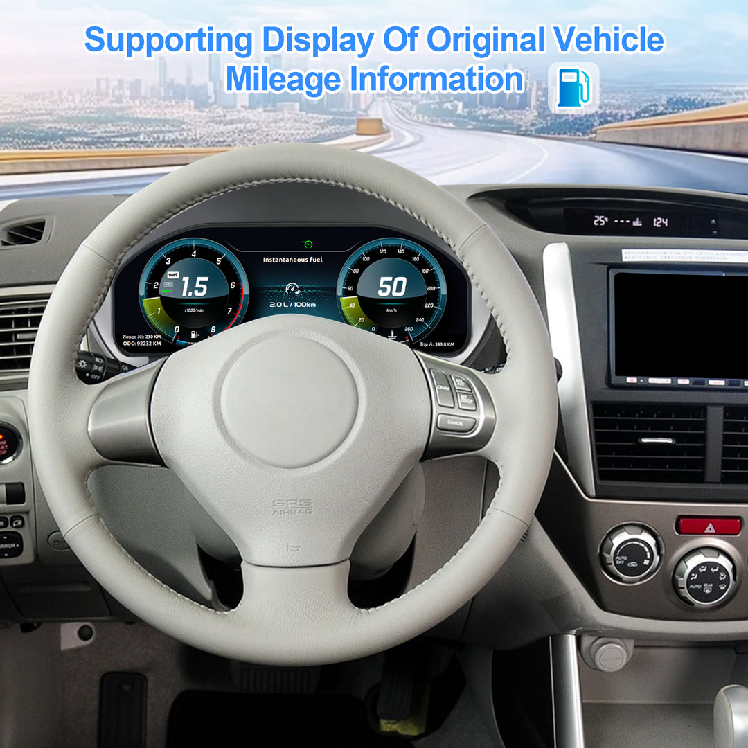 Subaru Forester (2008–2012) Dashboard