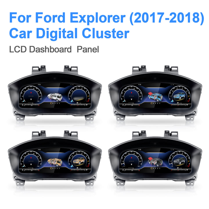 2017-2018 Ford Explorer Digital Instrument Panel
