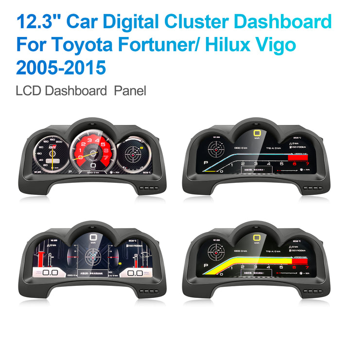 Toyota Fortune/Hilux Vigo (2005-2015) Digital Cluster Upgrade
