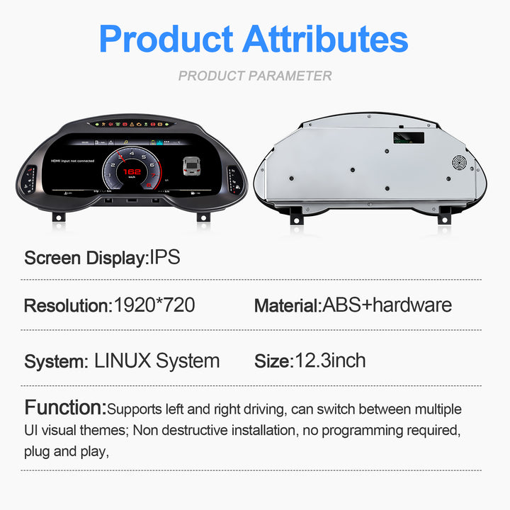 Audi Q5 (2009-2013) Digital Instrument Panel Upgrade