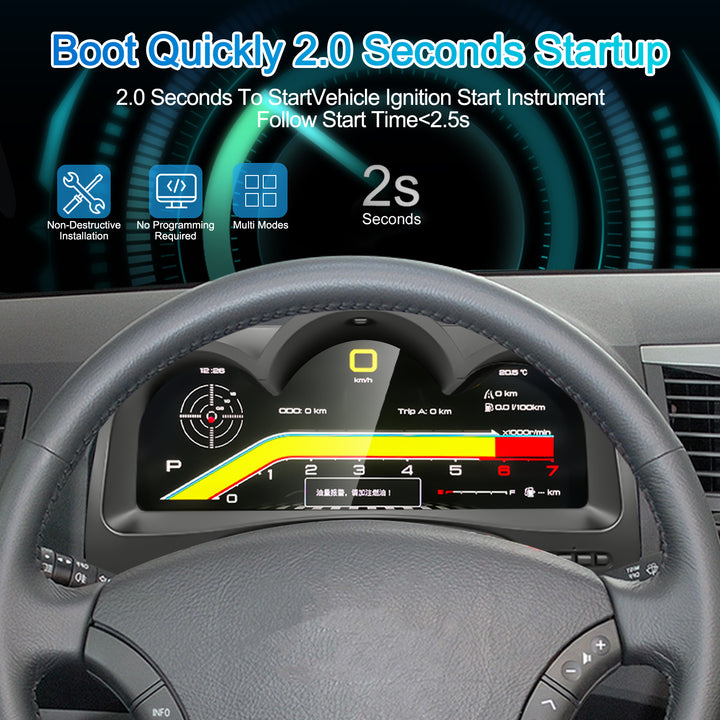 Toyota Fortune/Hilux Vigo (2005-2015) Digital Cluster Upgrade
