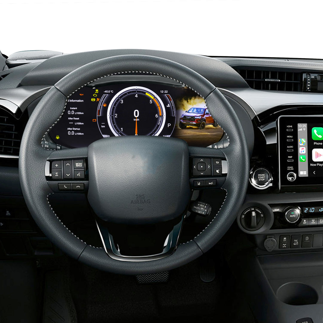 Toyota Hilux/Fortuner (2015-2020) Digital Cluster Upgrade