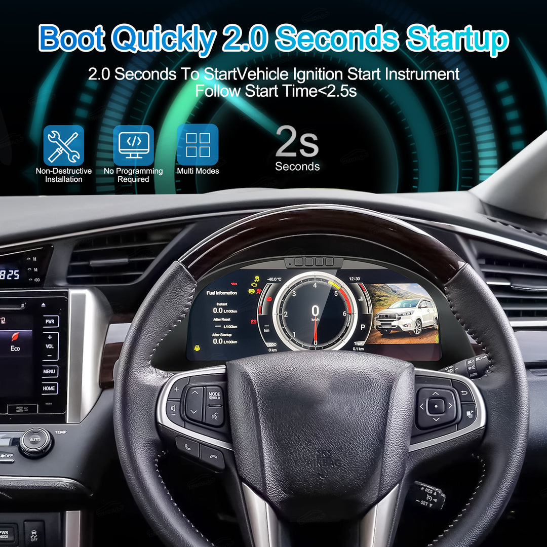 Toyota Innova (2016-2022) Digital Cluster Upgrade
