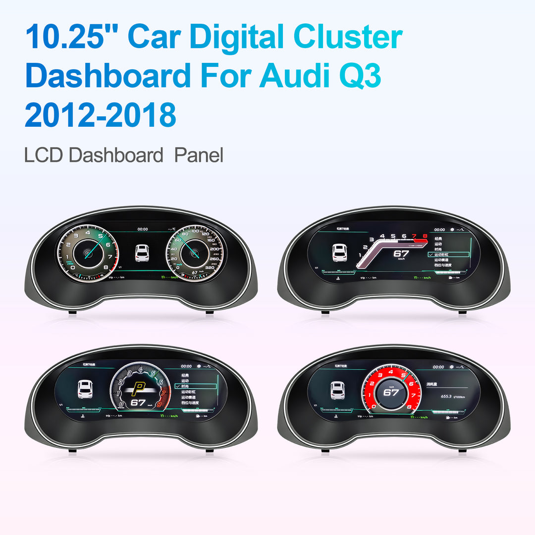 Audi Q3 (2012-2018) Digital Instrument Panel Upgrade