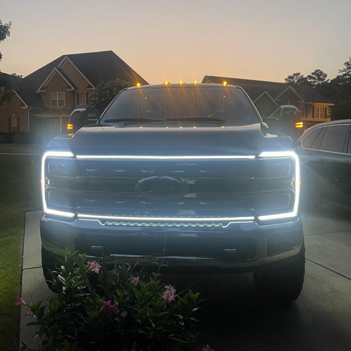 2023-2026+ Ford Super Duty F250 F350 LED Grille Trim Light Strip Kit