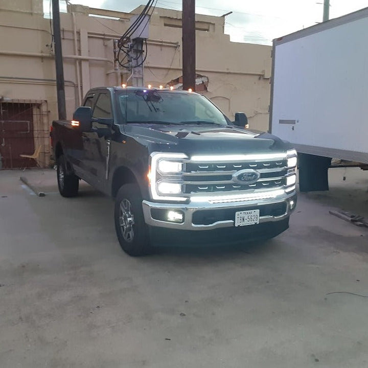 2023-2026+ Ford Super Duty F250 F350 LED Grille Trim Light Strip Kit