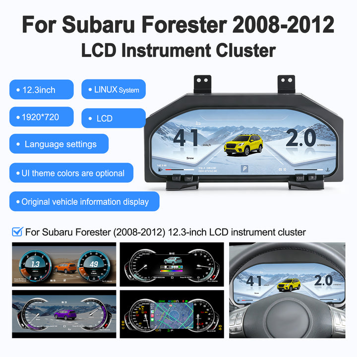 Subaru Forester (2008–2012) Dashboard