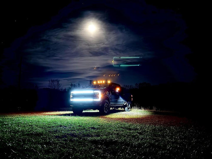 2023-2026+ Ford Super Duty F250 F350 LED Grille Trim Light Strip Kit