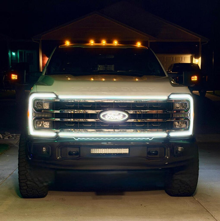 2023-2026+ Ford Super Duty F250 F350 LED Grille Trim Light Strip Kit