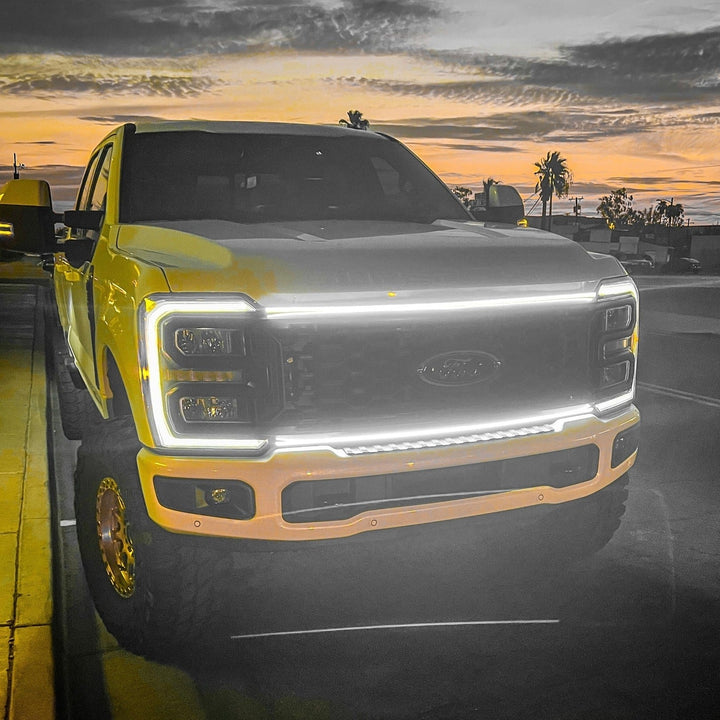 2023-2026+ Ford Super Duty F250 F350 LED Grille Trim Light Strip Kit