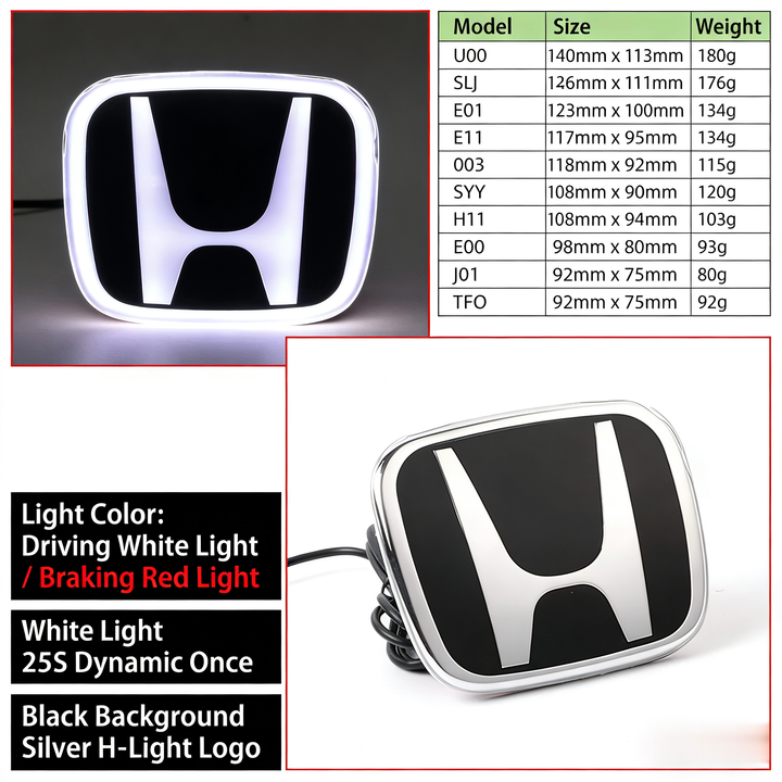 Honda logo replacement