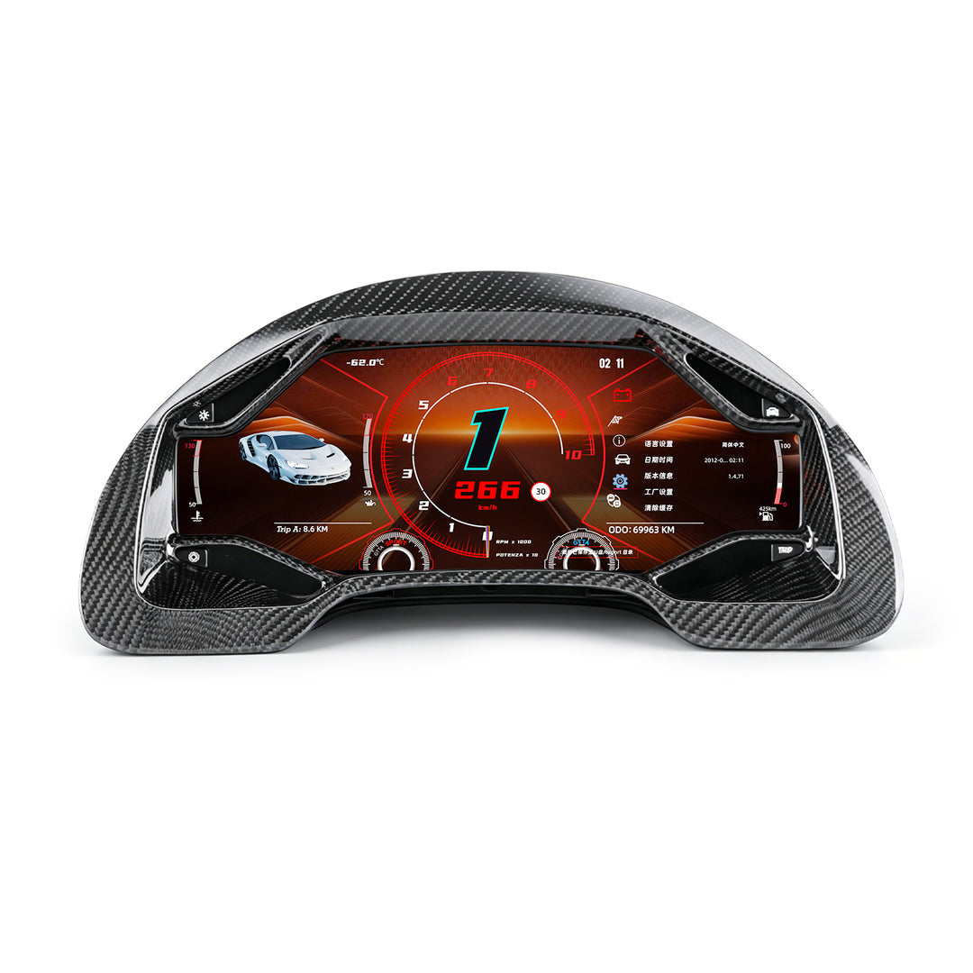 A dedicated page for upgrading and customizing your car's digital dashboard.