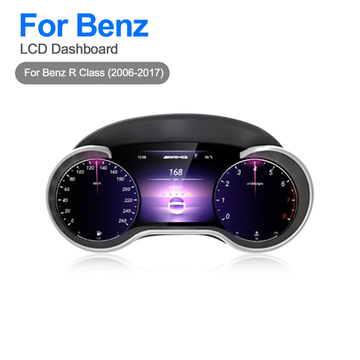 Mercedes-Benz R-Class (2006-2017) A-Class (2015-2019) Digital Instrument Panel Upgrade