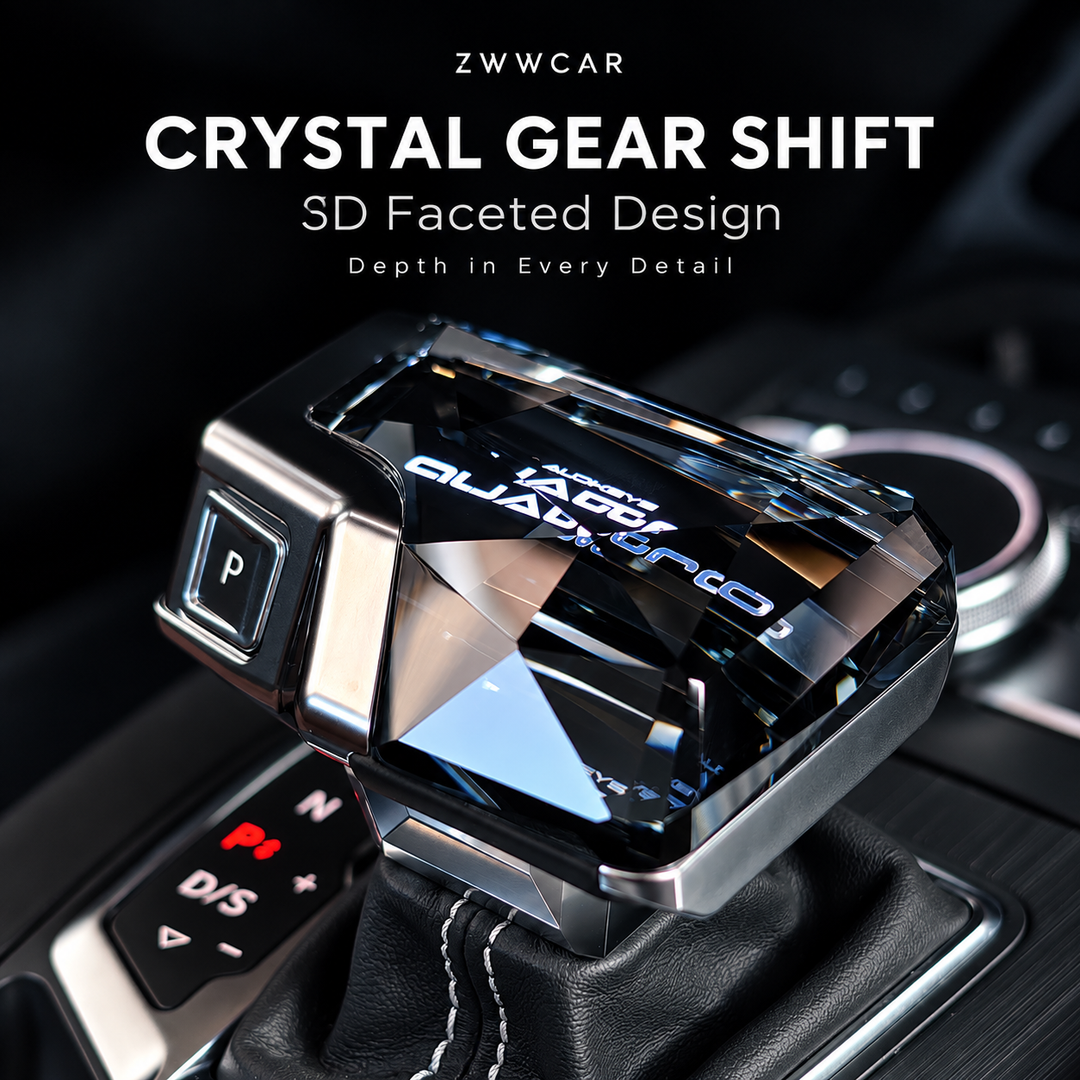 Audi Crystal Gear Shifter – Yacht-Style Gear Shift Lever