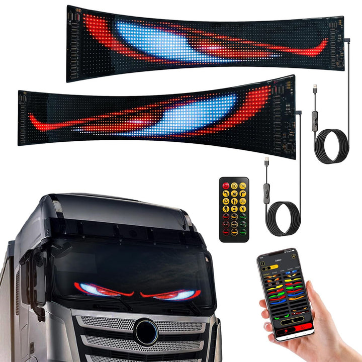 Car demon eye light APP control