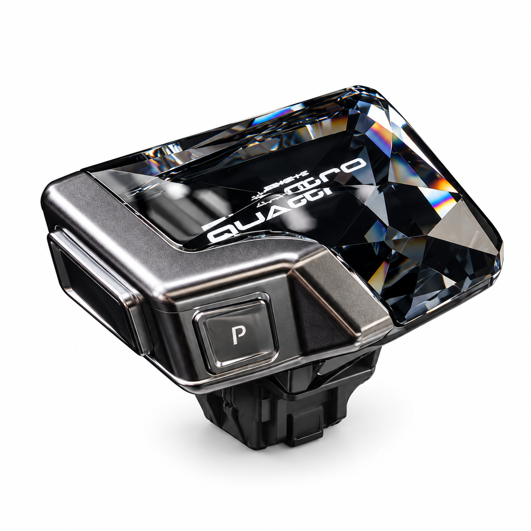 Audi Crystal Gear Shifter – Yacht-Style Gear Shift Lever