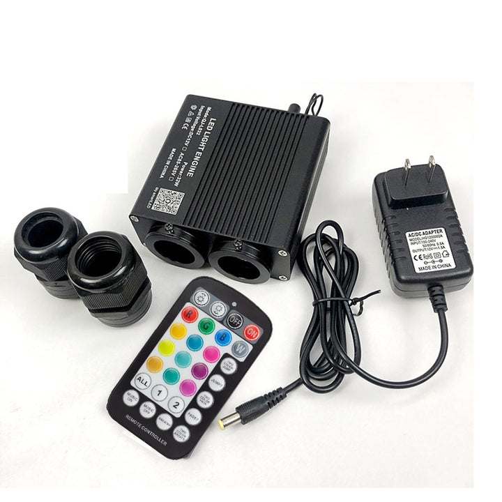 New type of fiber optic dual-head intelligent starry sky ceiling