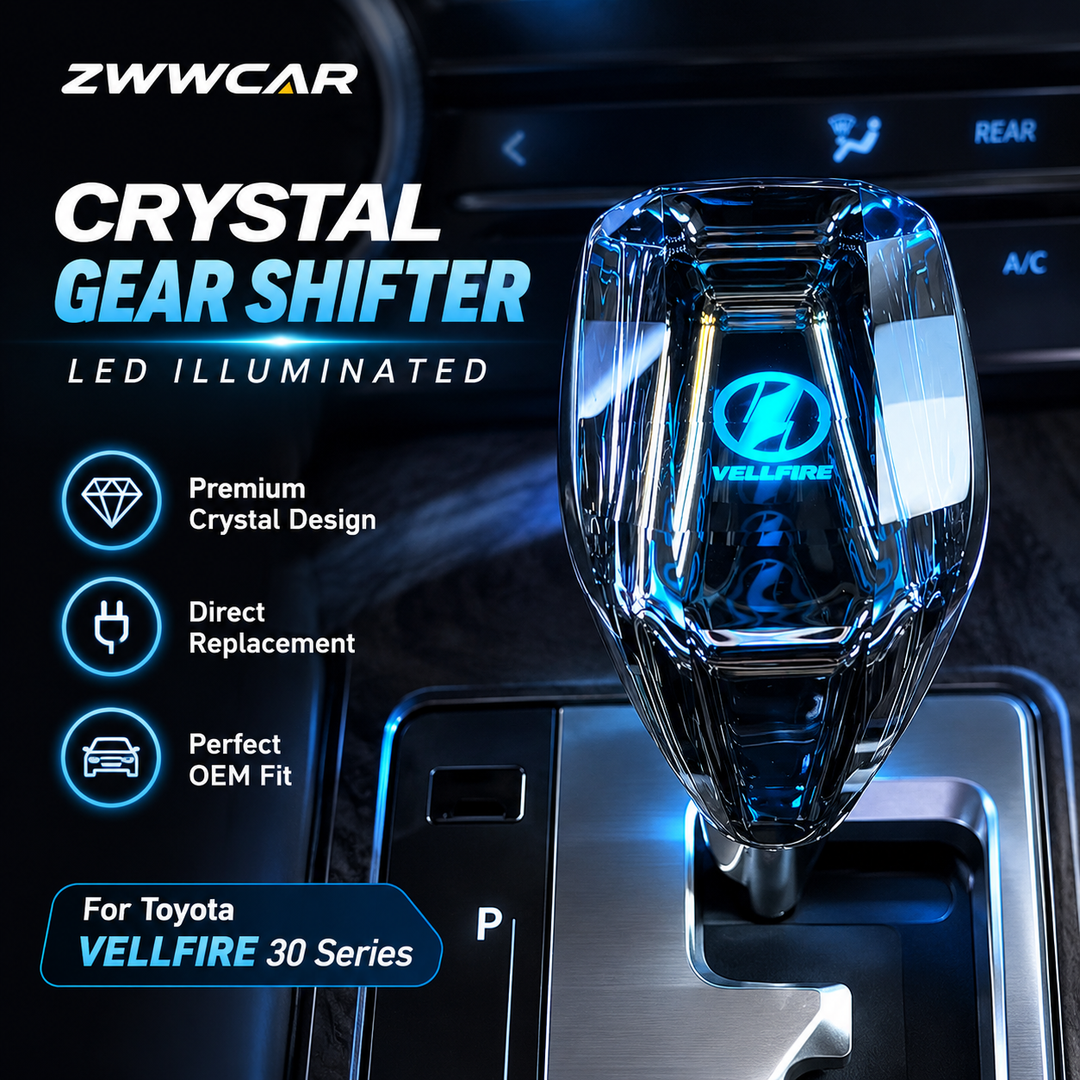 Toyota Alphard/Vellfire Illuminated Crystal Gear Shift Knob