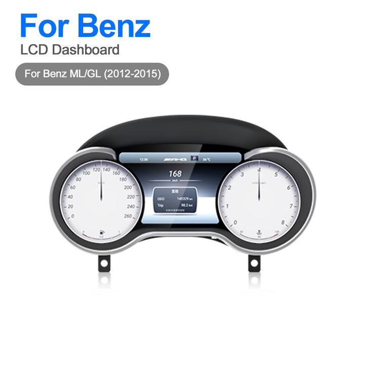 Mercedes-Benz ML/GL (2005-2015)  GLK (2008-2015) Digital Instrument Panel Upgrade
