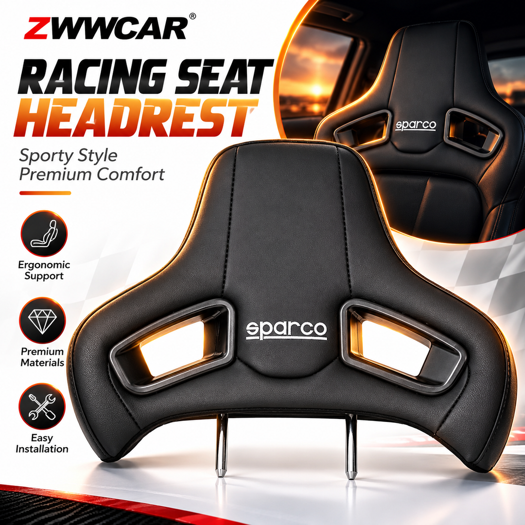 All-new universal racing-style sports headrest for Mercedes-Benz and BMW