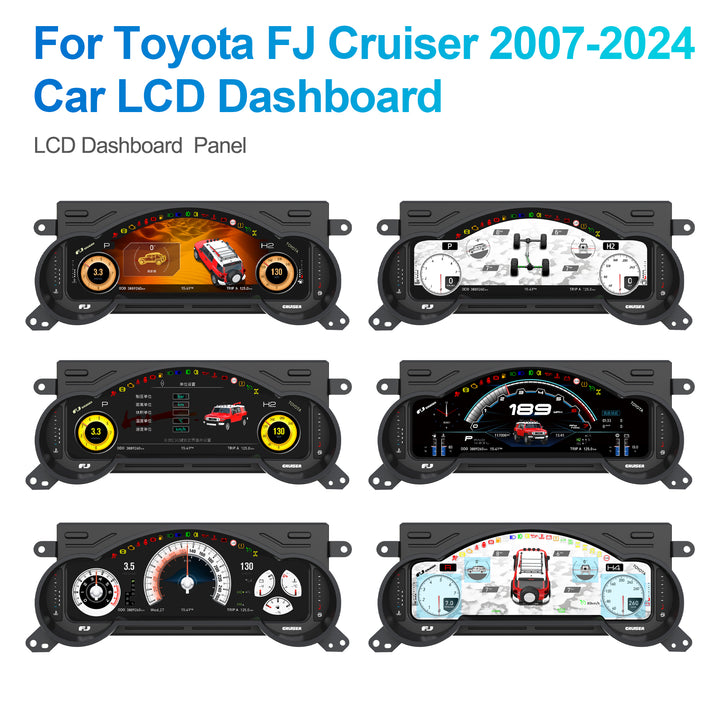 Toyota FJ Cruiser (2007-2024) Digital Cluster Upgrade