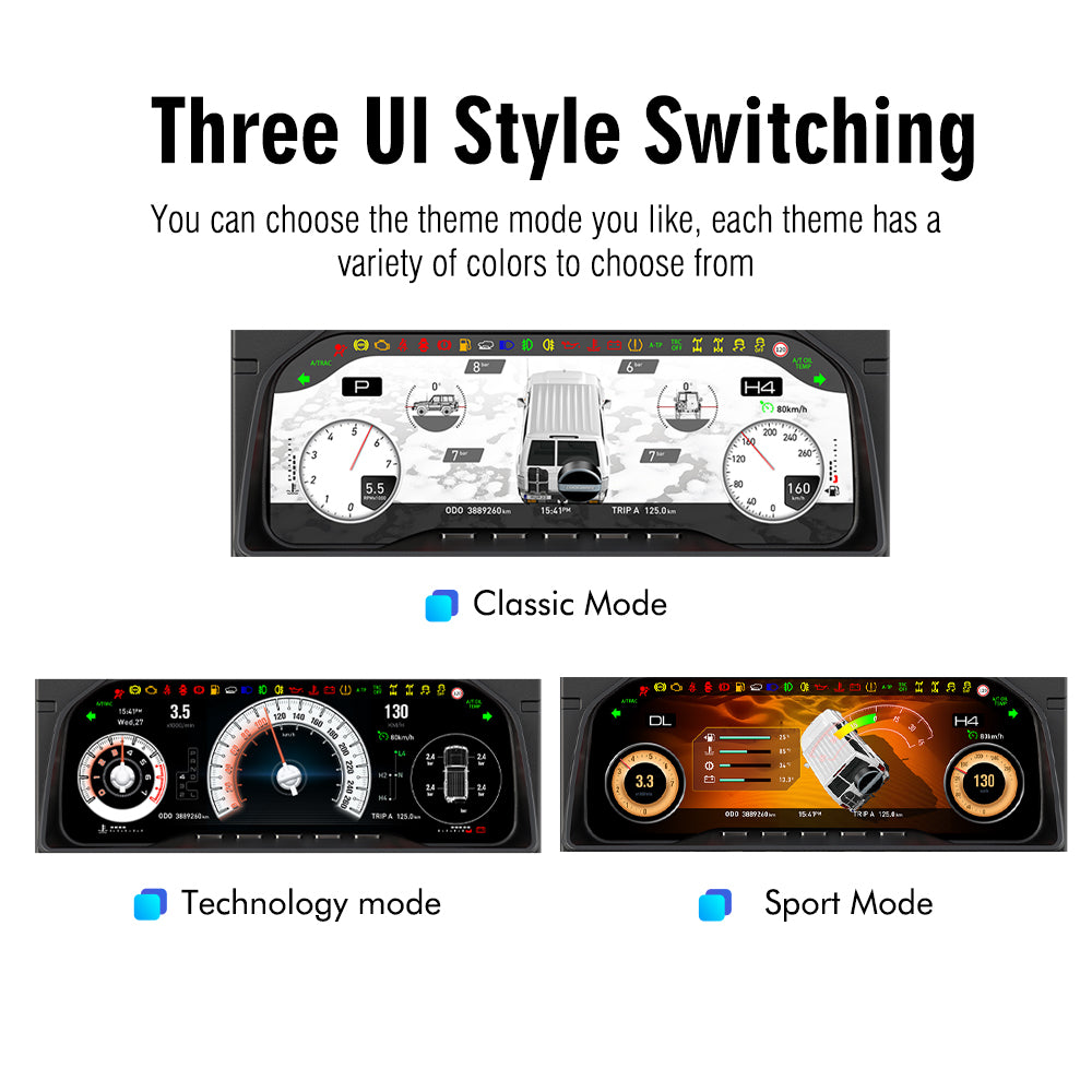 Toyota LC70/71/76/78/79 (2010-2023) Digital Cluster Upgrade