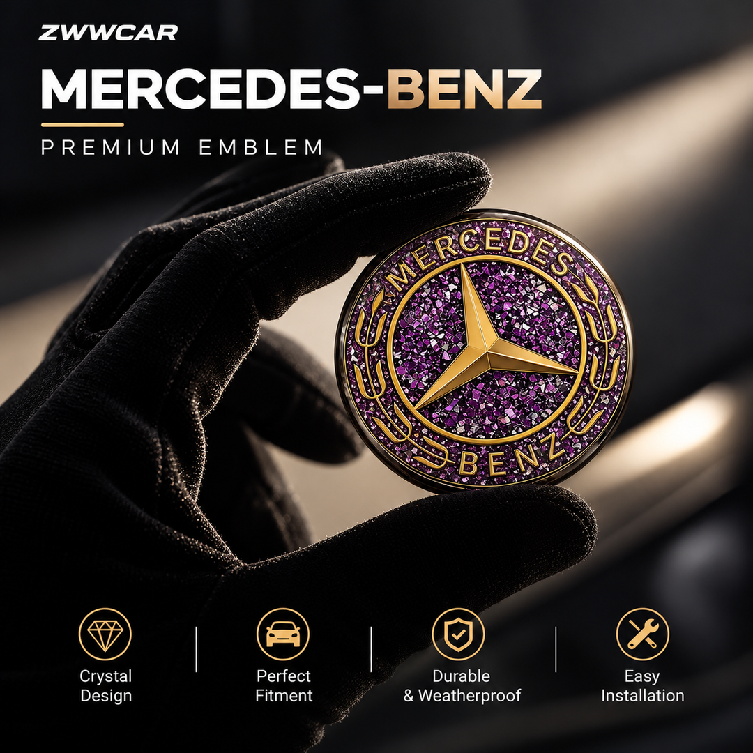 Forged Carbon Fiber Hood Emblem for Mercedes-Benz