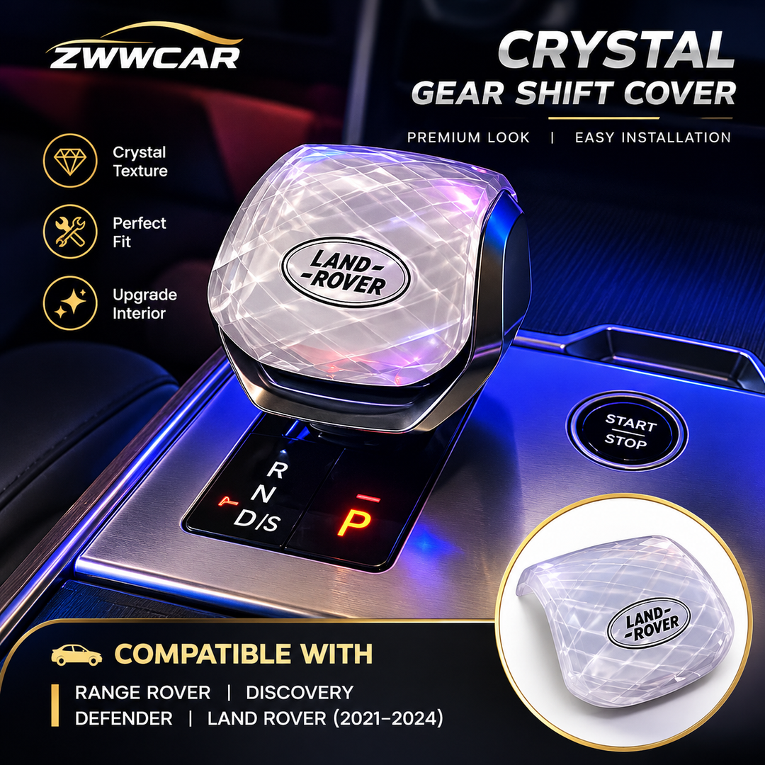 Land Rover Crystal Illuminated Gear Shift Knob