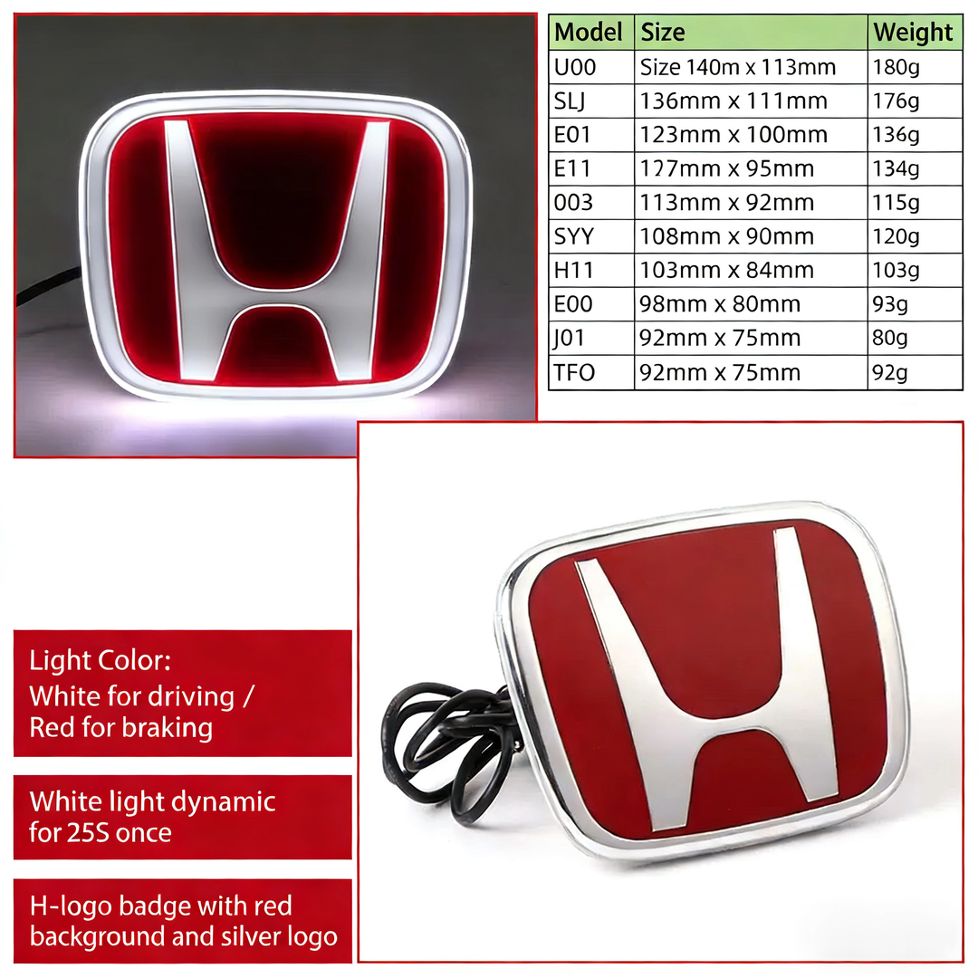 Honda logo replacement