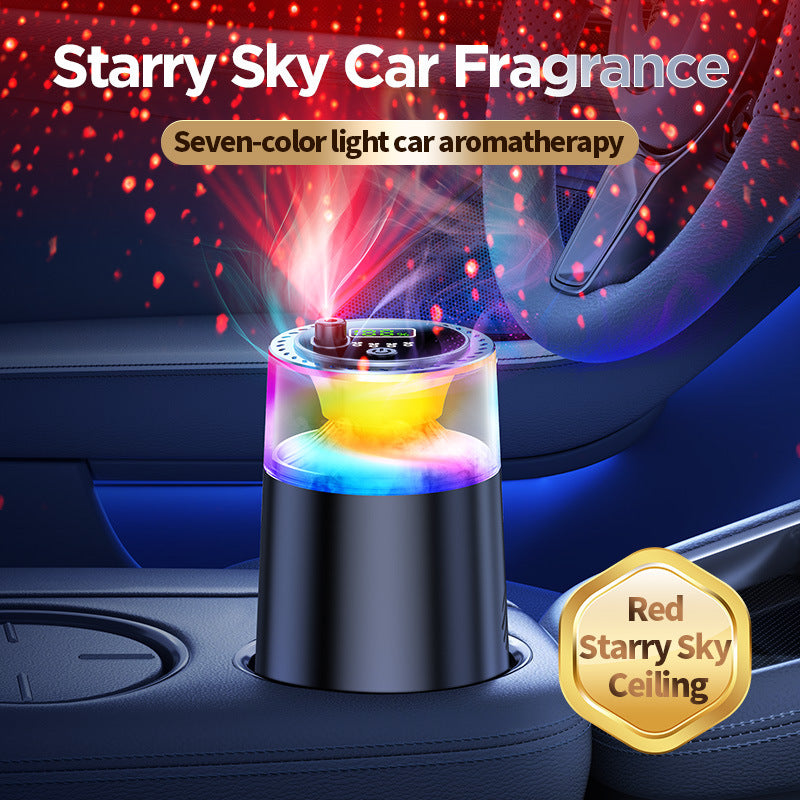 Car-mounted starry sky RGB Waterfall-Style Car Deodorizer