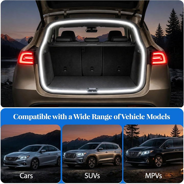 LED light strips for car trunks