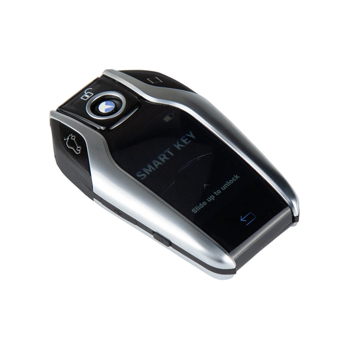 Smart LCD display modified car key