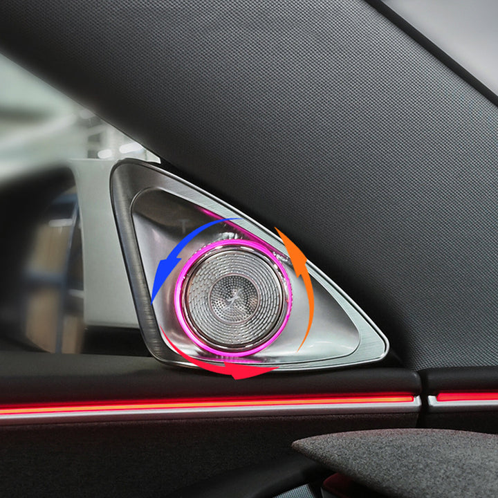 Mercedes-Benz's new seamless rotating tweeter