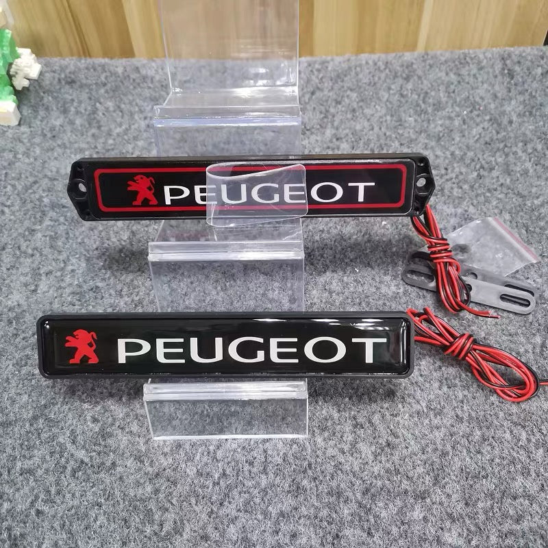 Peugeot logo replacement