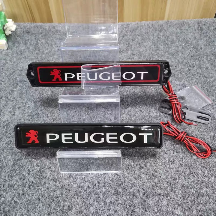 Peugeot logo replacement