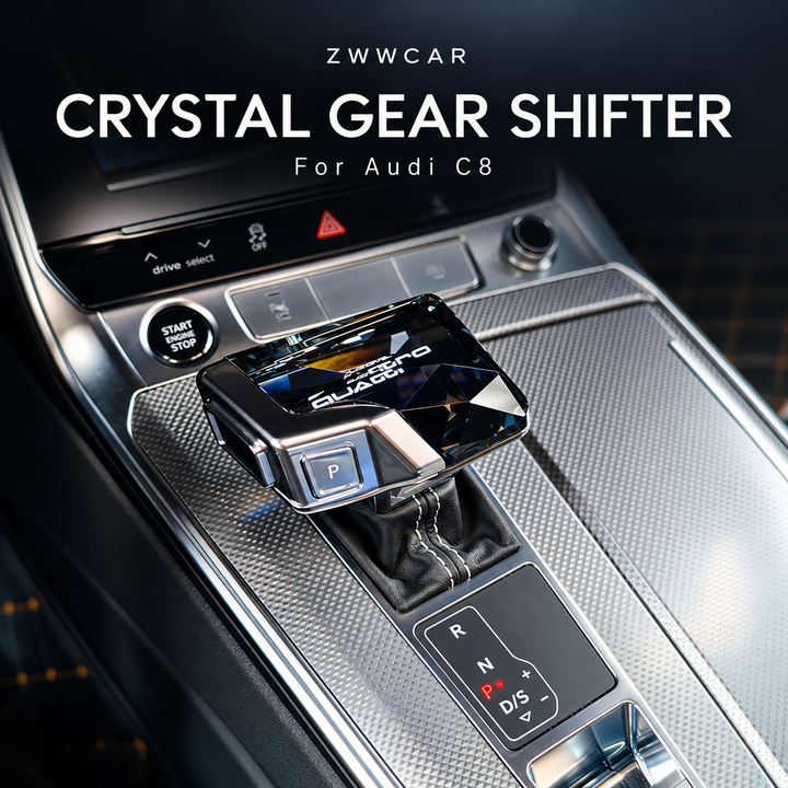 Audi Crystal Gear Shifter – Yacht-Style Gear Shift Lever