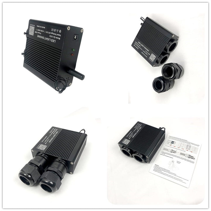 New type of fiber optic dual-head intelligent starry sky ceiling