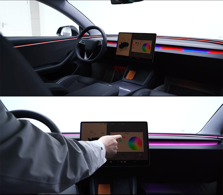 Tesla Model 3 Highland (2023-2025) Ambient Lighting