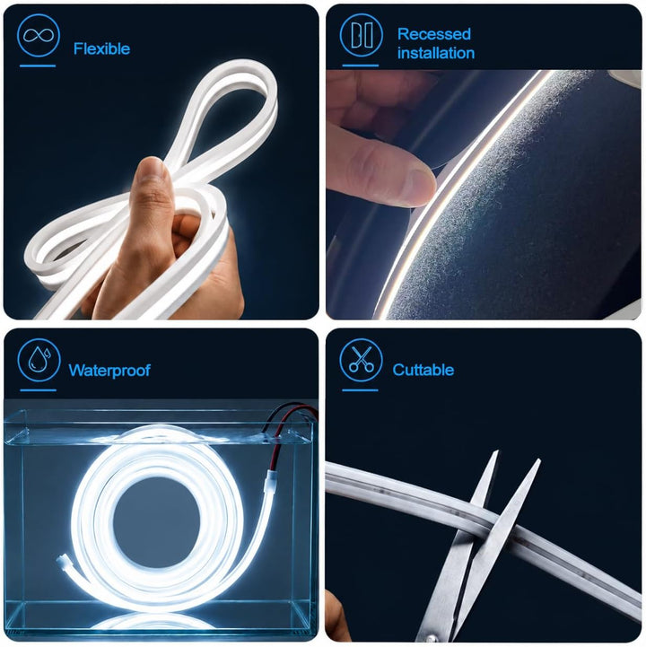 LED light strips for car trunks