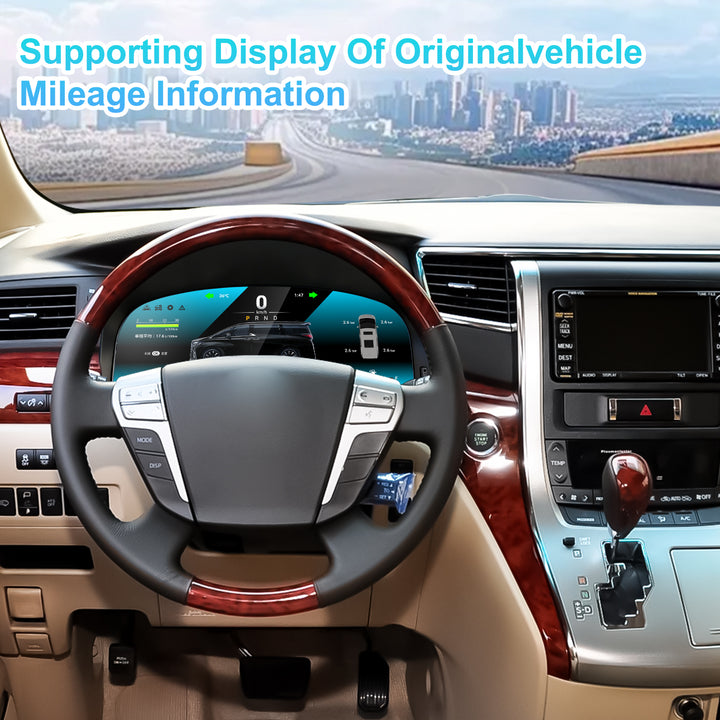 Toyota Alphard 20/30 (2008-2018) Digital Cluster Upgrade